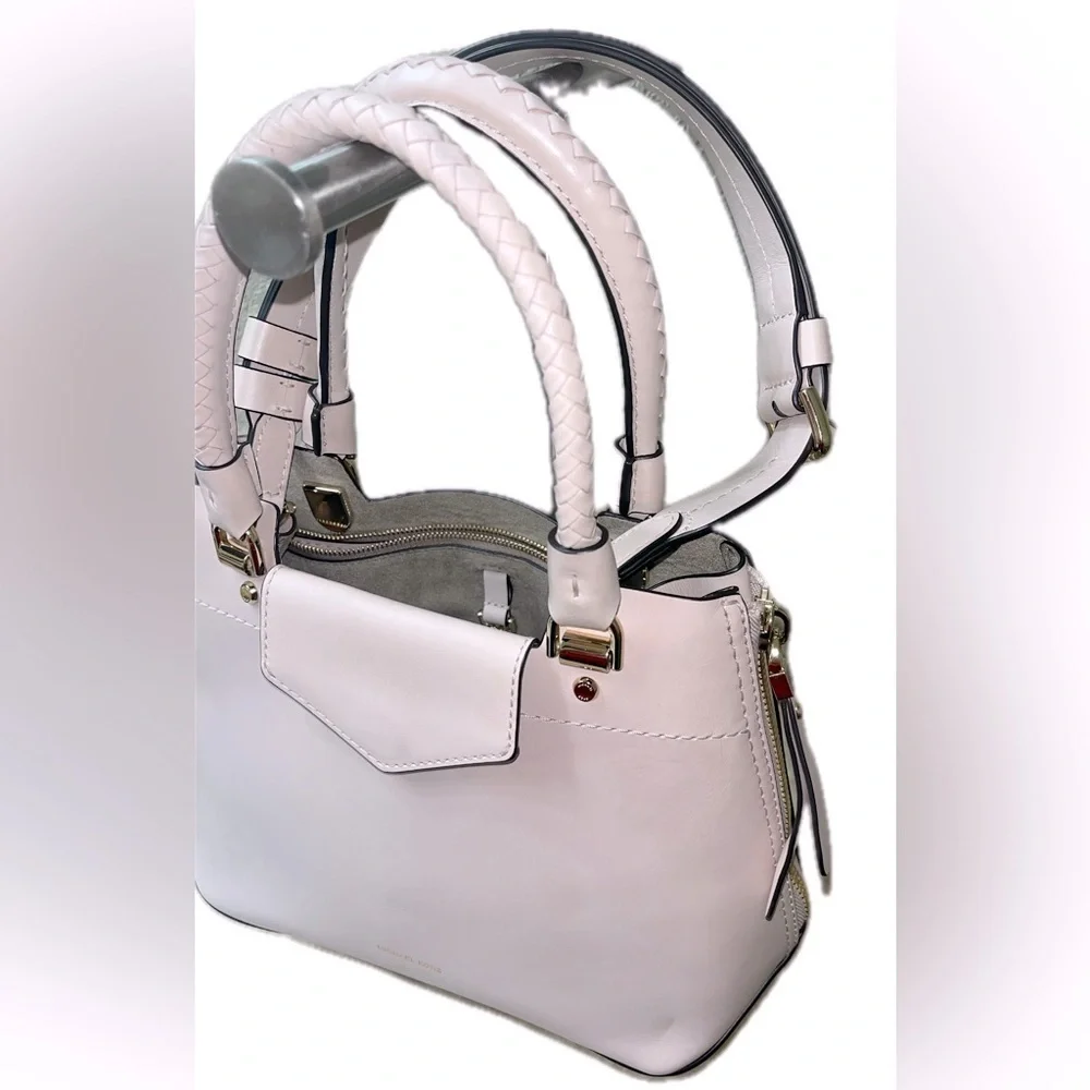 Michael Kors Blakely Leather Satchel Bag, Soft Pink